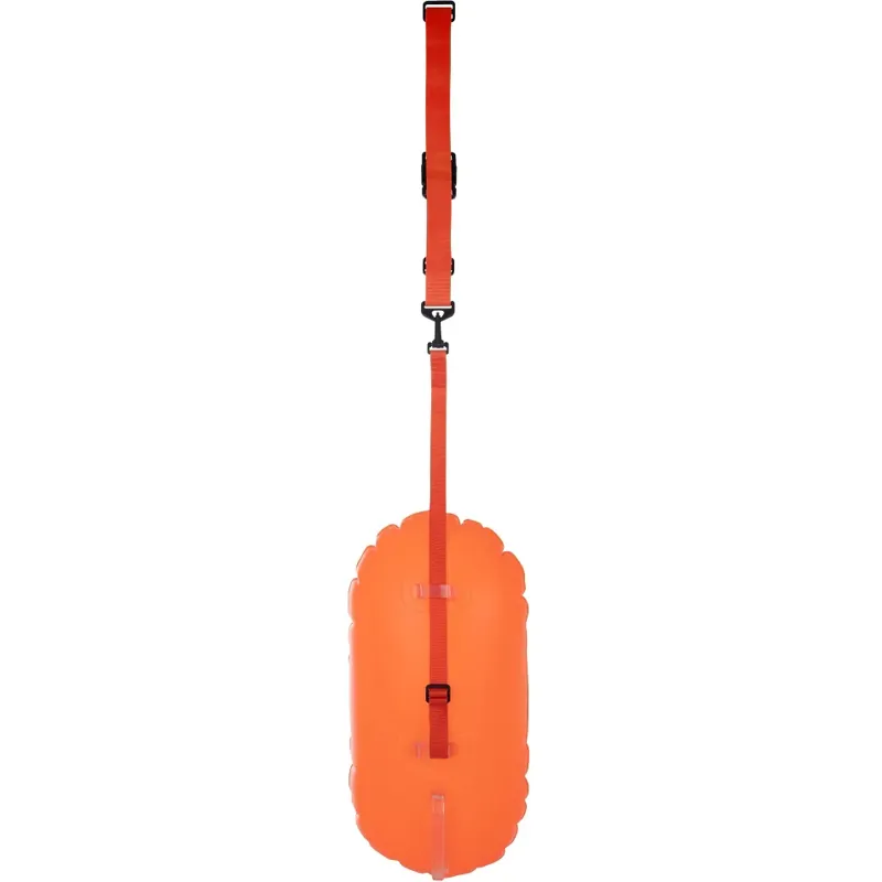 Zone3 Recycled Swim Safety Buoy/Tow Float Hi-Vis Orange-1