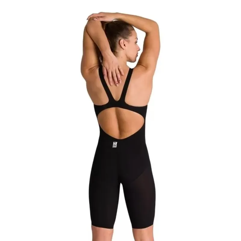 Arena Women Carbon Air 2 Open Back Suit - Black/Gold-1