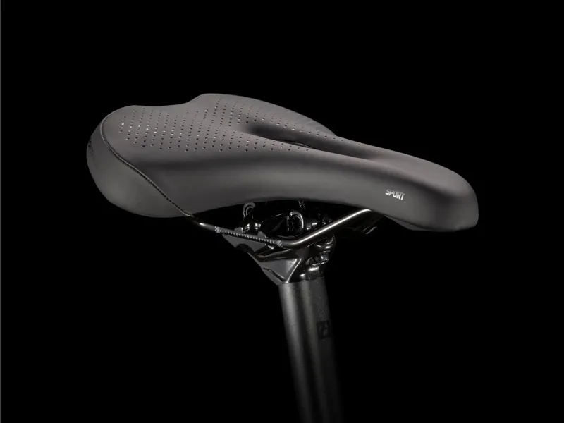 Trek Dual Sport 1 Hybrid Bike in Lithium Grey-1