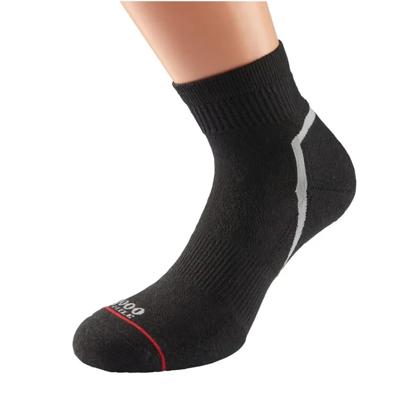 1000 Mile: Mens Activ Quarter Sock - Black