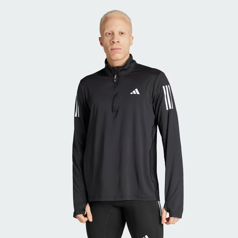 Adidas Men's OTR Half Zip - Black-1