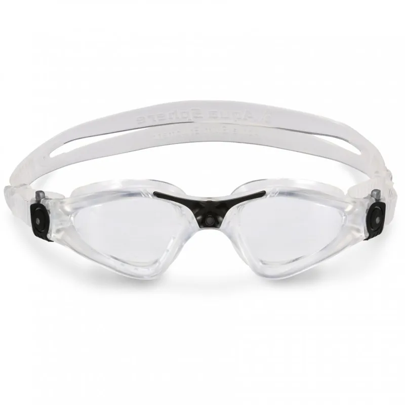 Aquasphere Kayenne Swim Goggles - Transparent Black