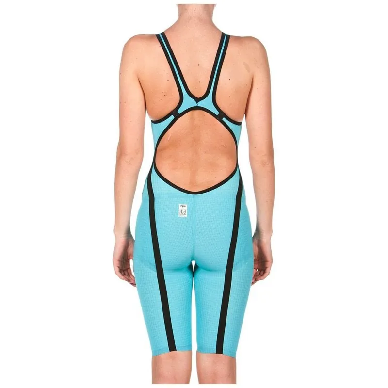 Arena Women's Powerskin Carbon Flex VX Open Back - Turquoise-2