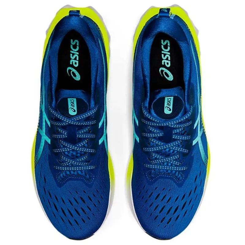 Asics Men's NOVABLAST 2 Lake/Green-5