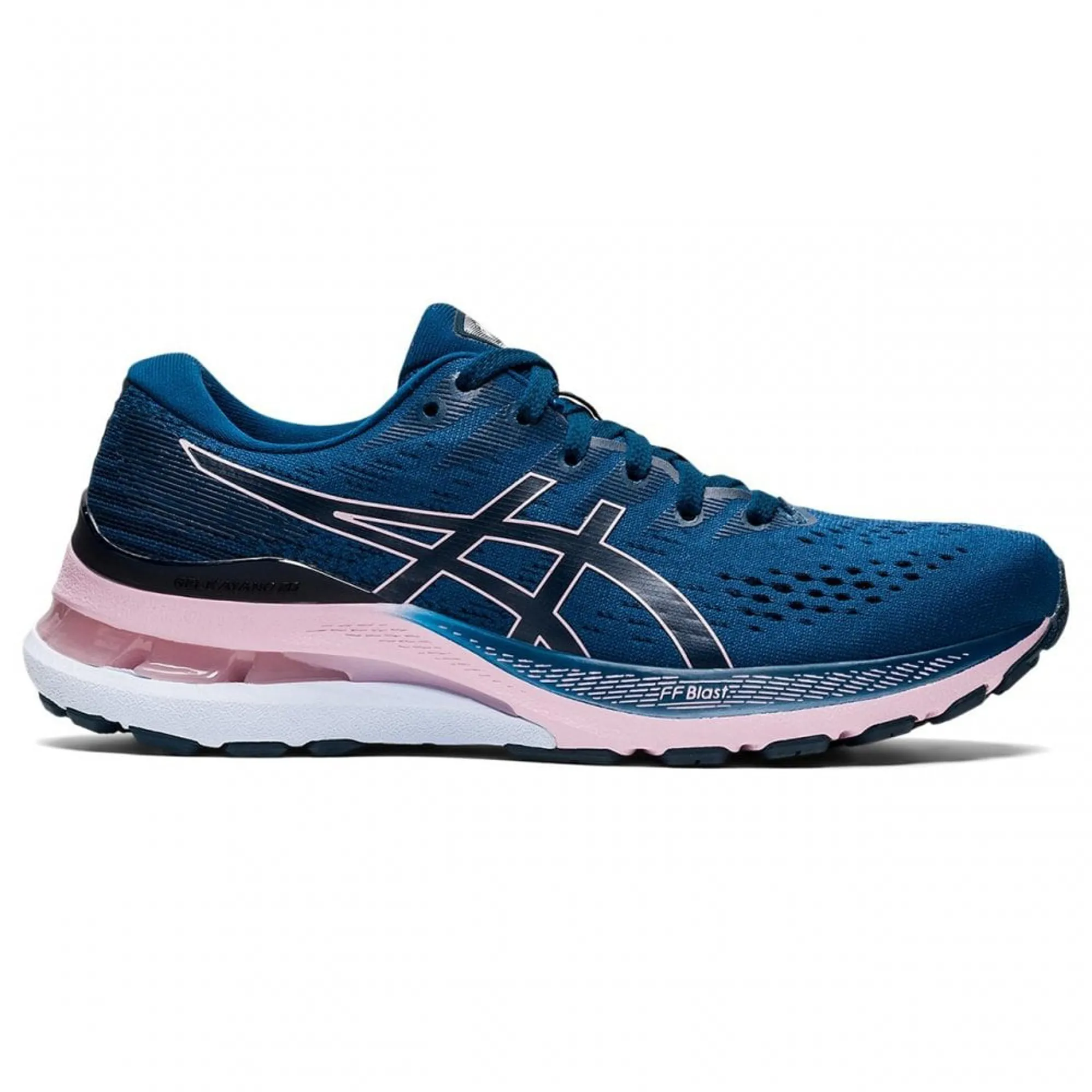 Blue asics womens clearance