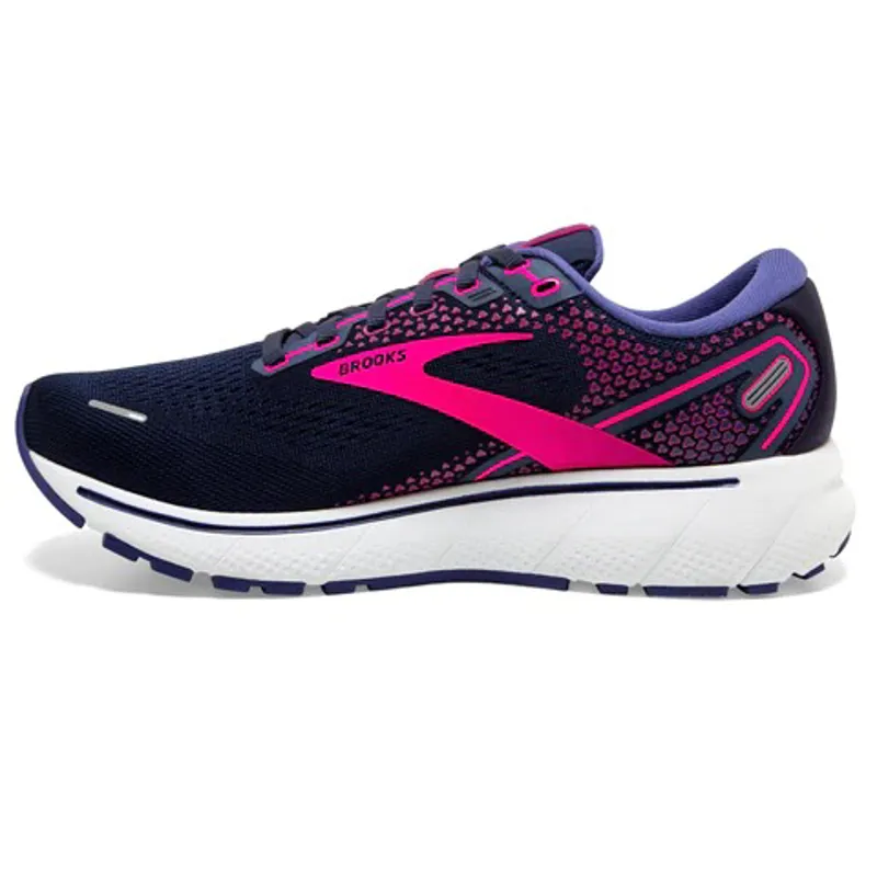 Brooks Women's Ghost 14 - Peacoat/Pink UK 9.5-1