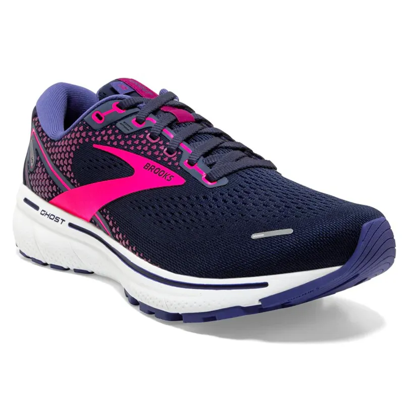 Brooks Women's Ghost 14 - Peacoat/Pink UK 9.5-2