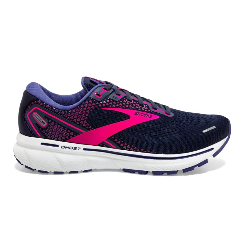 Brooks Women's Ghost 14 - Peacoat/Pink UK 9.5