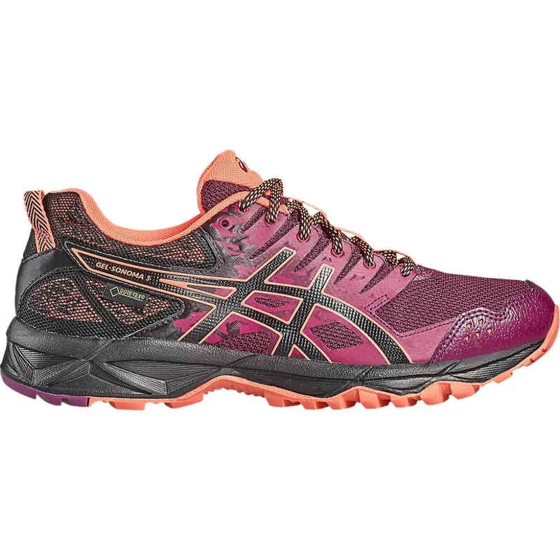 Asics W's Gel Sonoma 3 GTX Pur/Pk UK 8
