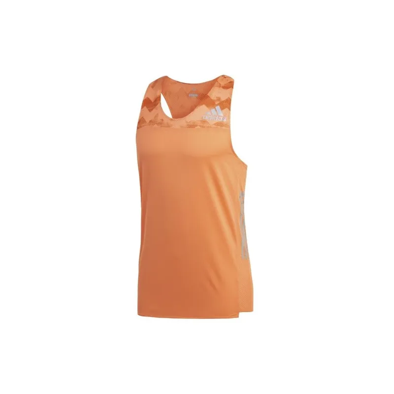 Adizero Singlet Orange