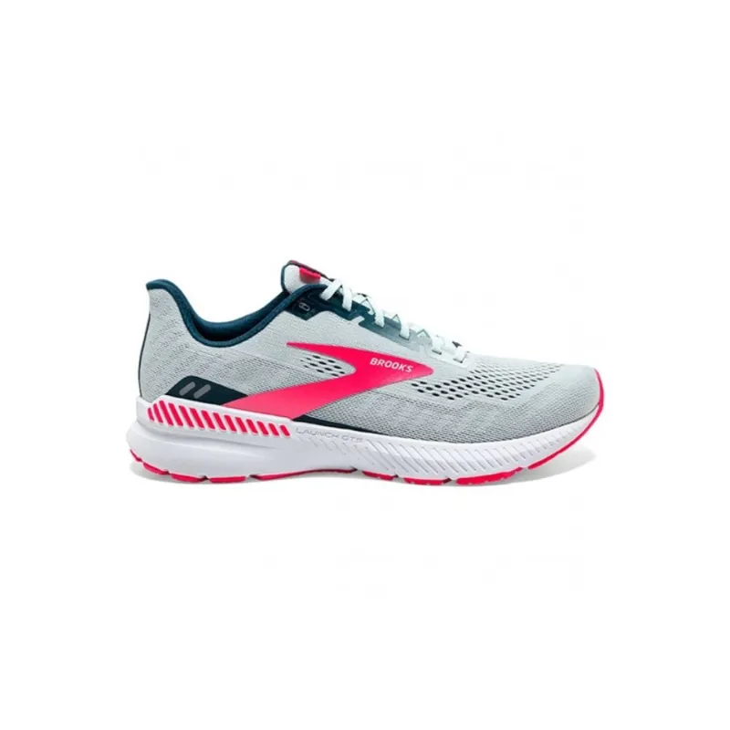 Brooks Women's Launch GTS 8 - Ice/Navy UK 7.5