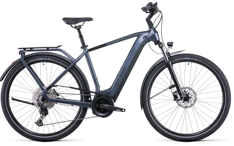 2022 Cube Touring Hybrid Pro 500 Electric Bike in Grey