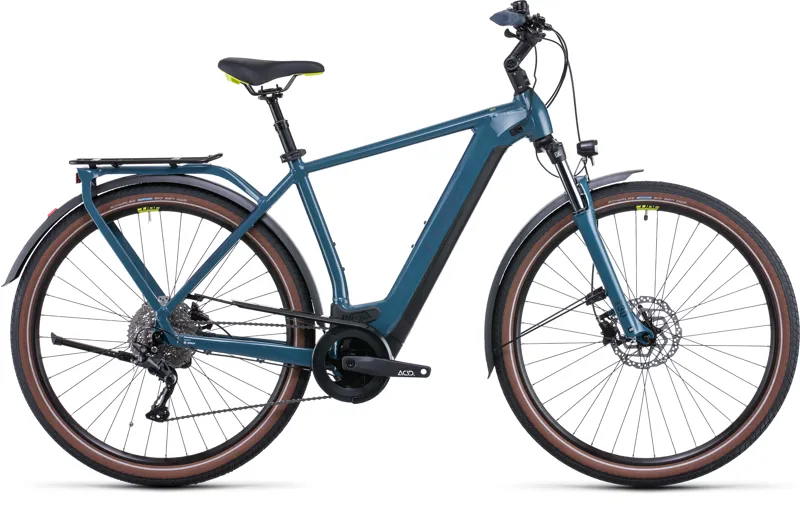 2022 Cube Kathmandu Hybrid One 625 Electric Bike in Blue