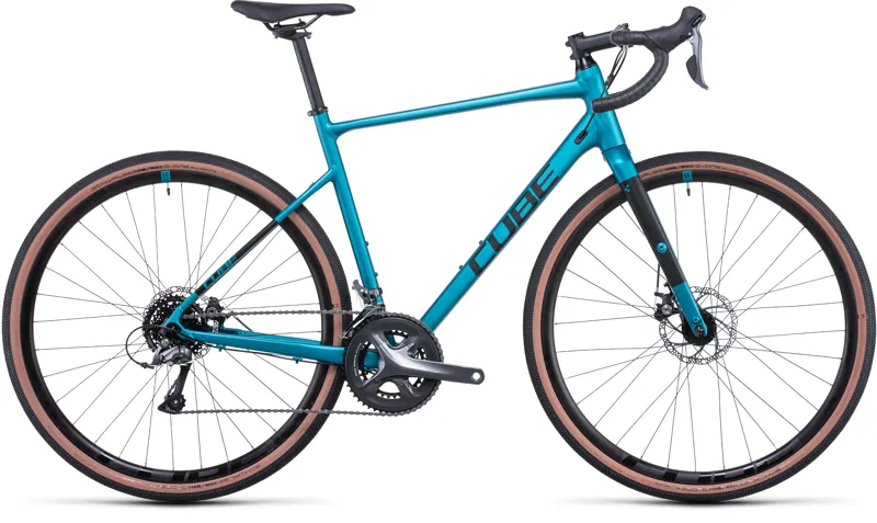 2022 Cube Nuroad Gravel Bike in Blue