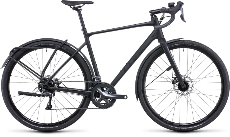2022 Cube Nuroad FE Gravel Bike in Black