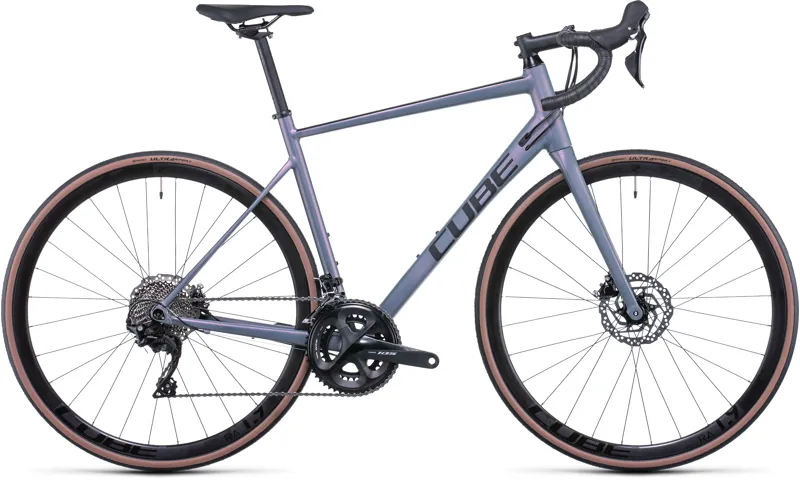 2022 Cube Axial WS Race Womens Road Race Bike in Purple