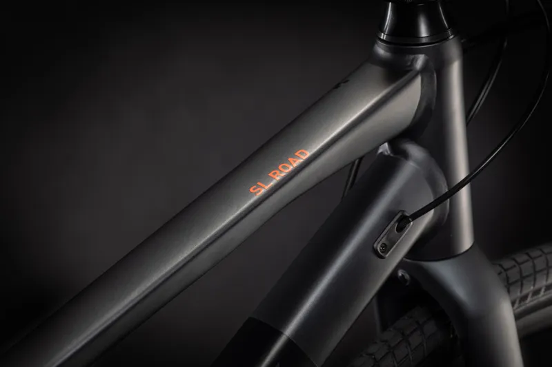 2021 Cube SL Road Flat Bar Road Bike in Grey-4