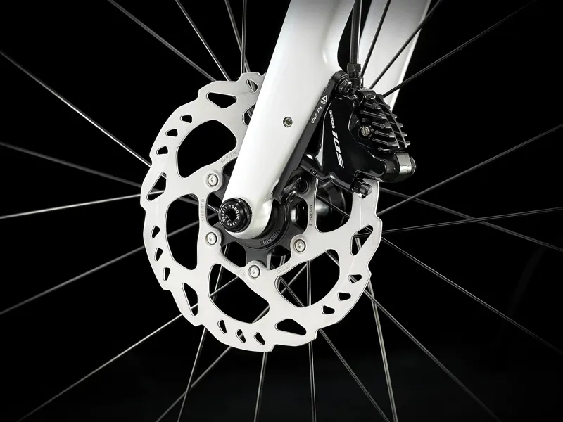 2022 Trek Domane SL 5 Carbon Performance Road Bike in White-4