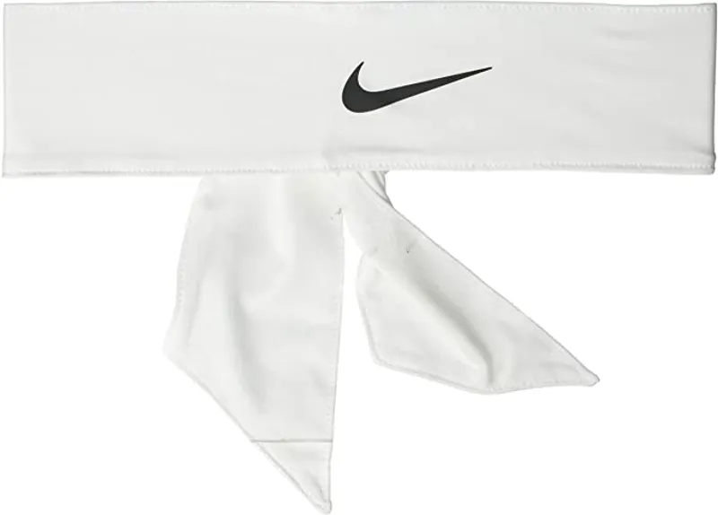 white nike dri fit headband