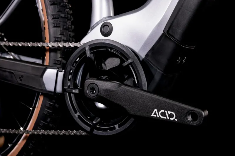 2022 Cube Reaction Hybrid Performance 625 Electric MTB Bike in Silver-1