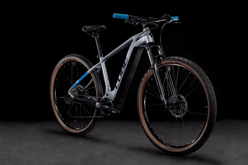 2022 Cube Reaction Hybrid Performance 625 Electric MTB Bike in Silver-5