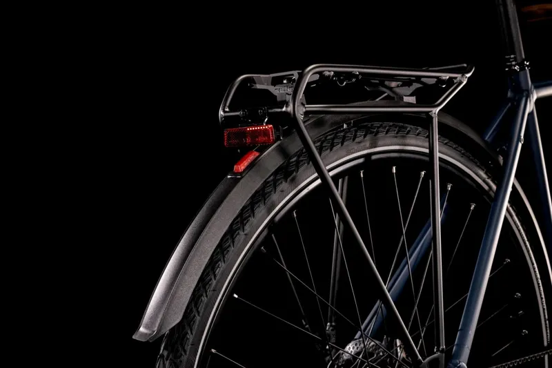 2022 Cube Travel Exc Hybrid Bike in Blue-2