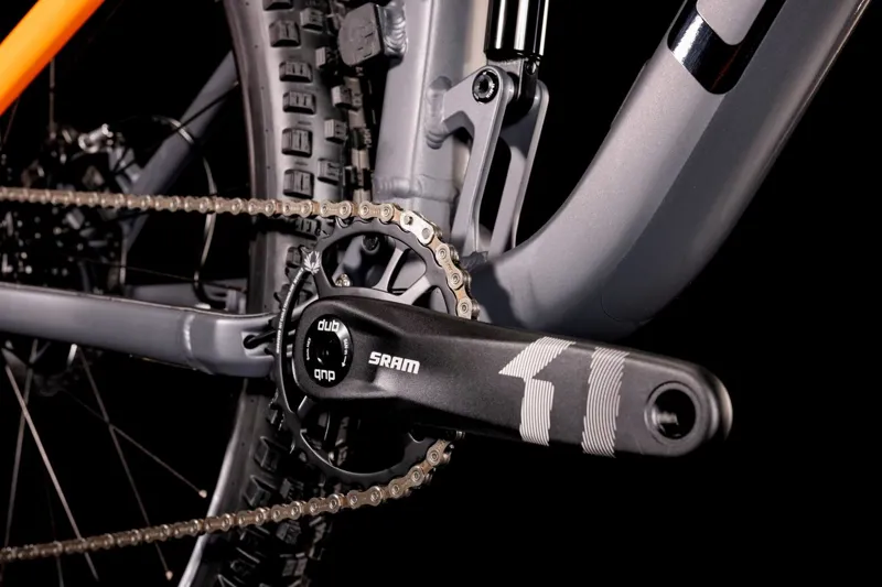 2022 Cube Stereo 120 Pro Mountain Bike in Grey-1