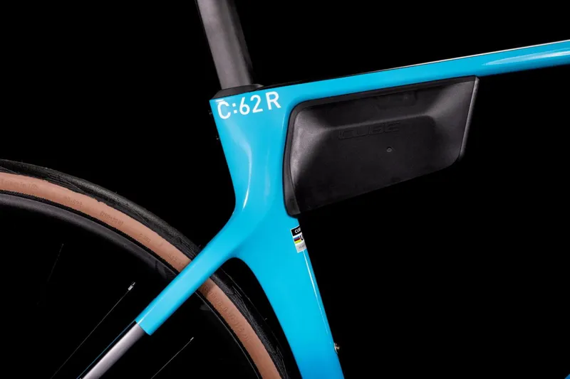 2022 Cube Agree c:62 Carbon Road Bike in Blue-6