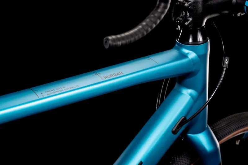 2022 Cube Nuroad Gravel Bike in Blue-4