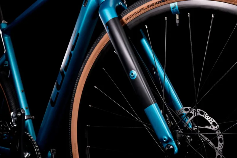 2022 Cube Nuroad Gravel Bike in Blue-2