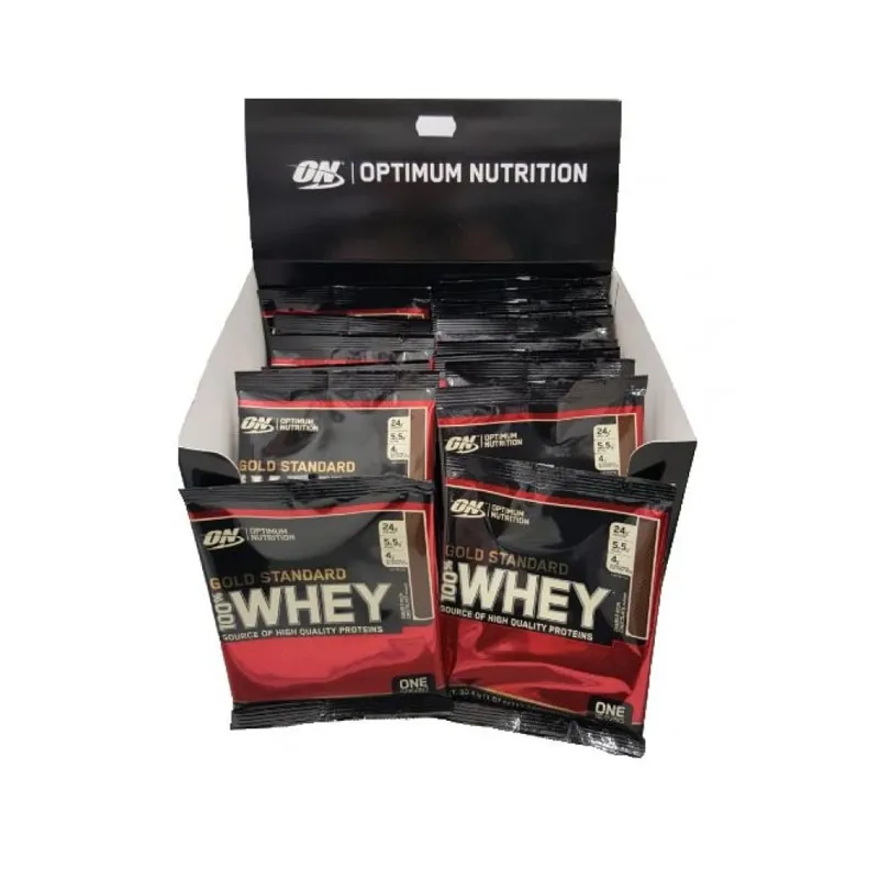 Optimum Nutrition 100% Whey Gold Sachet Box 24 - Vanilla