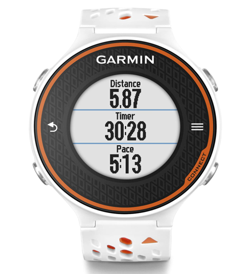 Garmin Forerunner 620 GPS Watch Heart Rate Monitor - White/Orange-3
