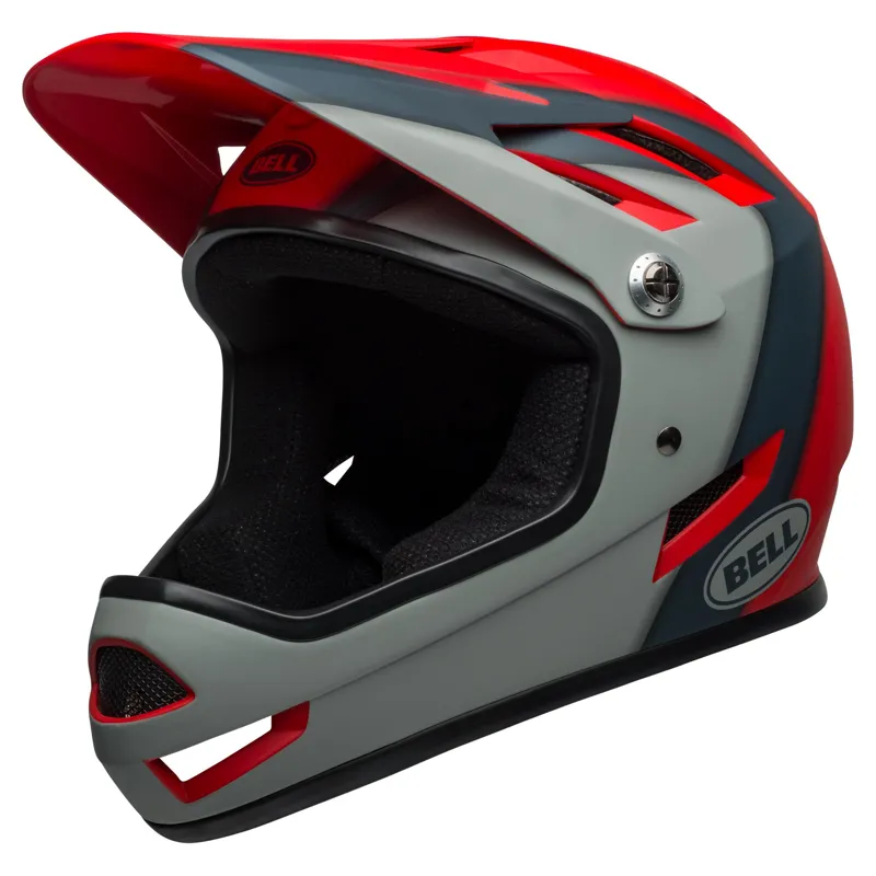 Bell Sanction Mountain Bike Full Face Helmet In Grey