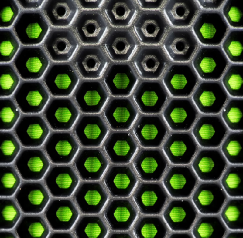 O'Neal Flow Elbow Pad/Large - Black/Green-1