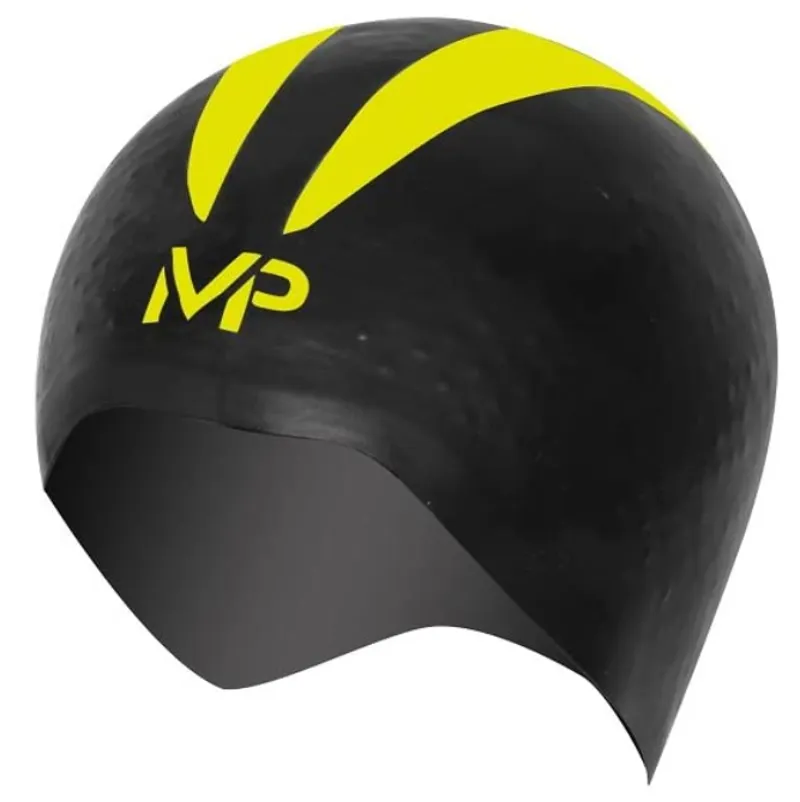 Aqua Sphere Michael Phelps X-O Swim Cap Black/Yellow