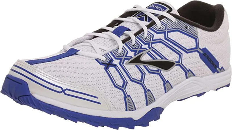 Brooks Men's Mach 10 - Blue/White UK 4.5-2
