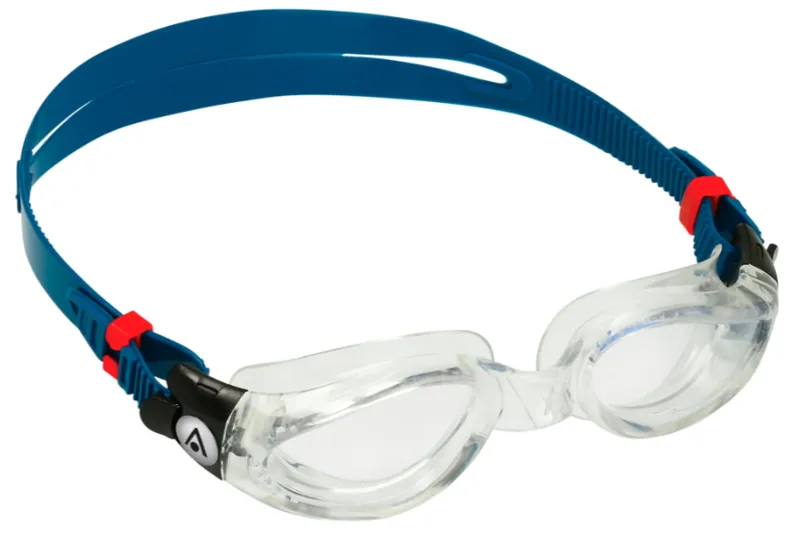 Kaiman Clear Lens Swim Goggle - Transparent/Petrol
