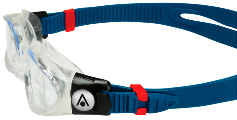 Kaiman Clear Lens Swim Goggle - Transparent/Petrol-1