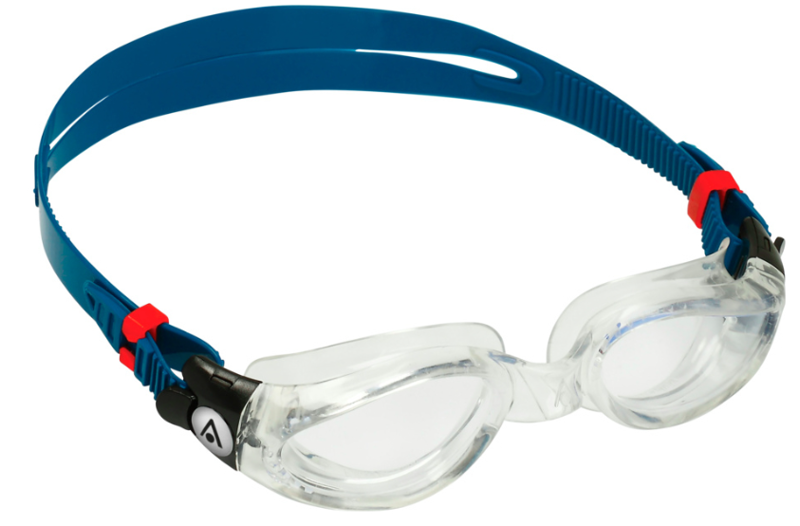 Kaiman Clear Lens Swim Goggle - Transparent/Petrol-2