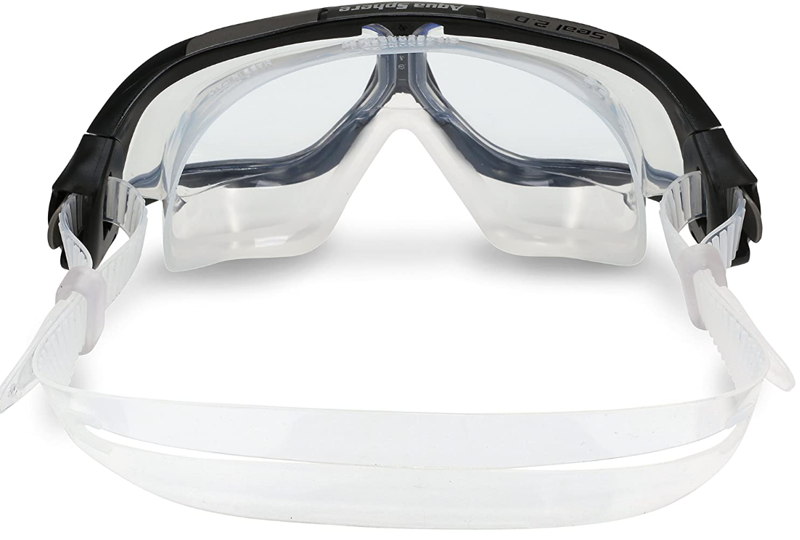 Aqua Sphere Seal 2.0 Swim Goggles Clear Lens - Black-2