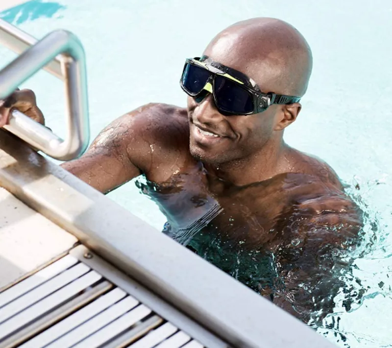 Aqua Sphere Seal 2.0 Swim Goggles Clear Lens - Black-3