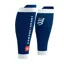 Compressport R2V3 Compression Calf Sleeves Blue/White
