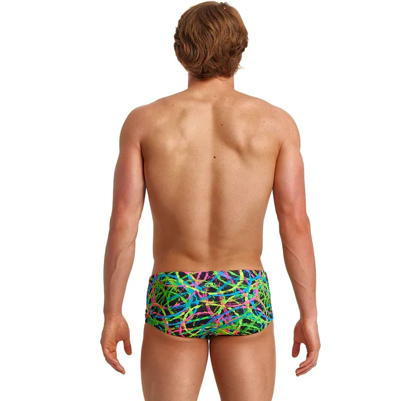 Funky Trunks: Men's Classic Swim Trunks - Burnouts-2