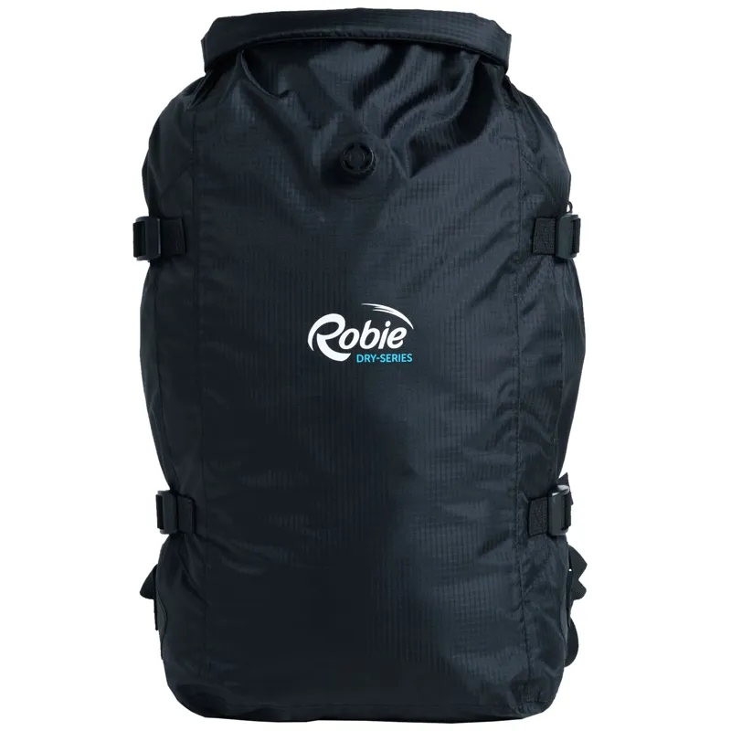 Robie Robes: Dry Series Backpack Compression Bag: 32L - Black