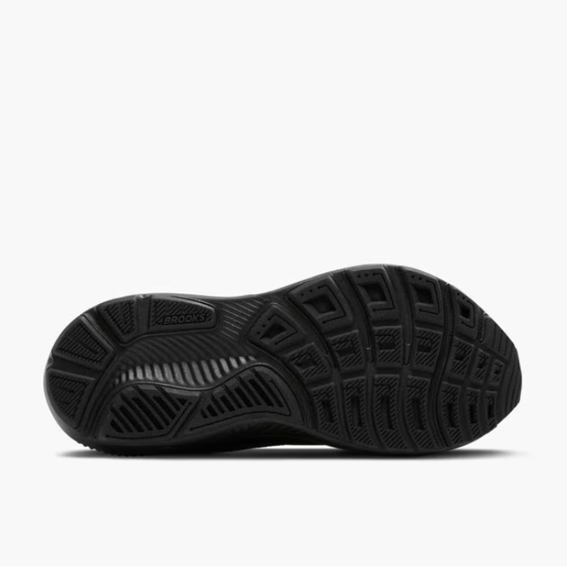 Brooks Men's Ghost 17 WIDE - Black/Black/Ebony-6