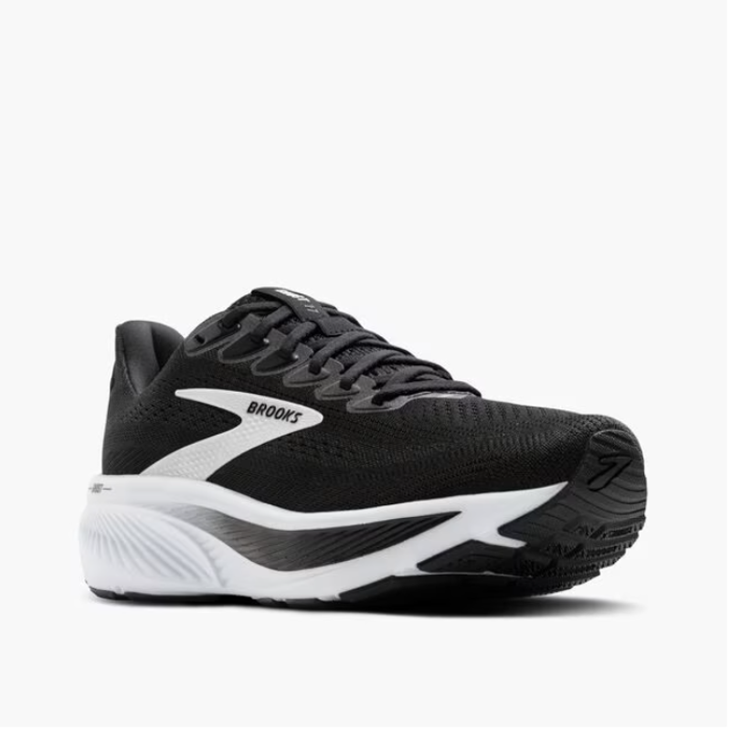 Brooks Men's Ghost 17 Black/Grey/White-2