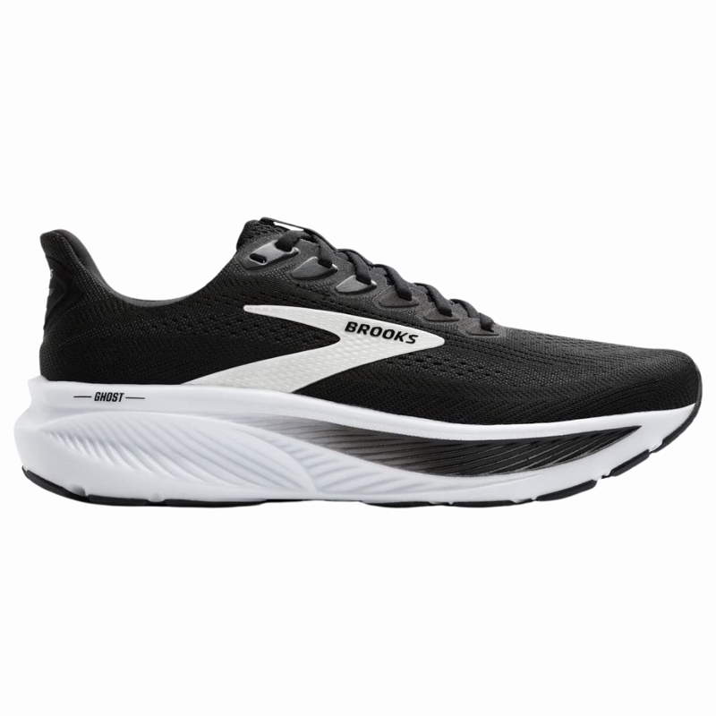 Brooks Men's Ghost 17 Black/Grey/White