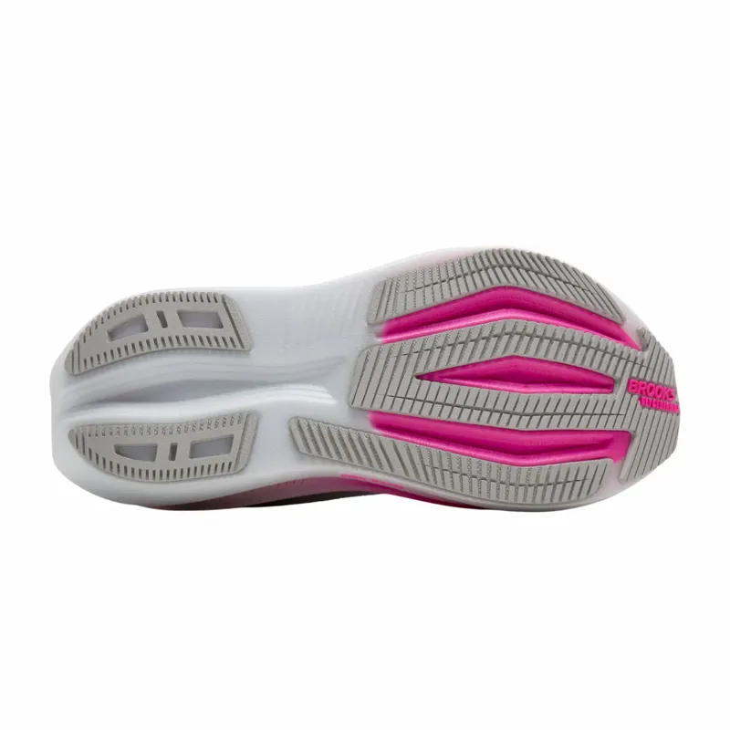 Brooks Womens Glycerin Max 2 Oyster/Argyle/Cyber Pink-2