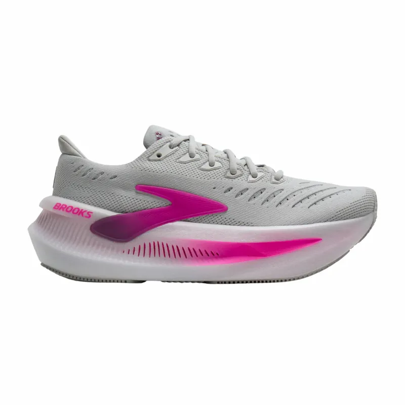 Brooks Womens Glycerin Max 2 Oyster/Argyle/Cyber Pink