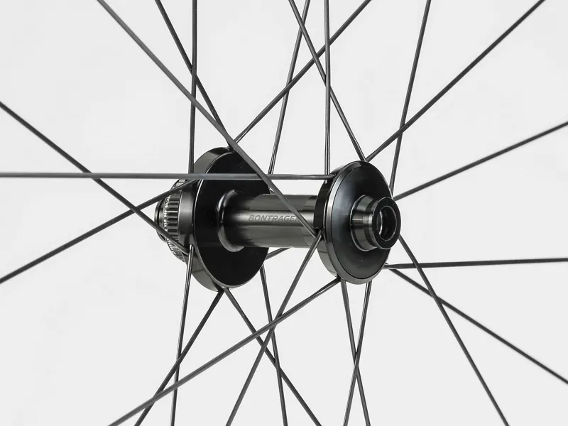 Bontrager Aeolus RSL 37 TLR Disc Road Wheel - Black/With DT Swiss 240s internals and a Ratchet Exp 36-4